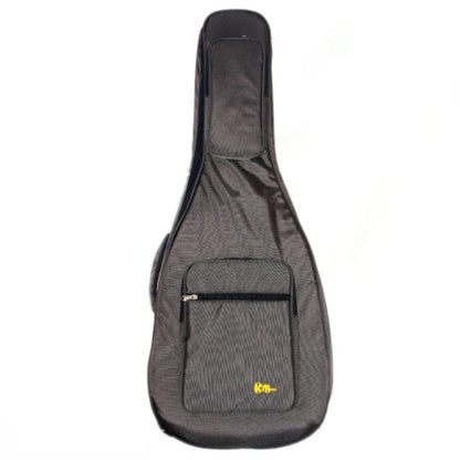 km acoustic guitar gigbags grey km n-12 full size 12 mm padded acoustic guitar gig bag 