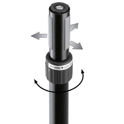 konig & meyer accessories konig & meyer 21367 distance rod ring lock - black