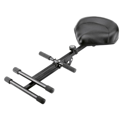 konig & meyer drum accessories konig & meyer 14045 000 55 performance stool - black leather