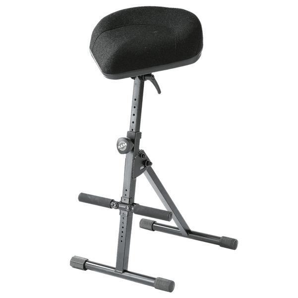 konig & meyer drum thrones konig & meyer 14046 pneumatic stool - black fabric