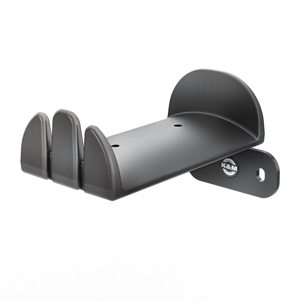 konig & meyer headphone accessories konig & meyer 16310-022-55 headphone wall holder - black