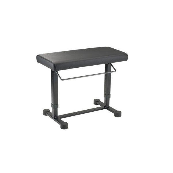 konig & meyer keyboard accessories konig & meyer 1408000055 piano bench  uplift - black leather