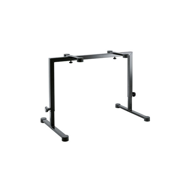 konig & meyer keyboard stands konig meyer 18810 table-style keyboard stand omega - black