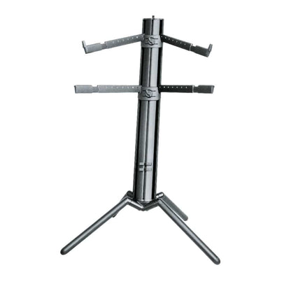 konig & meyer keyboard stands konig & meyer 18860 spider pro double keyboard stand - black anodized   