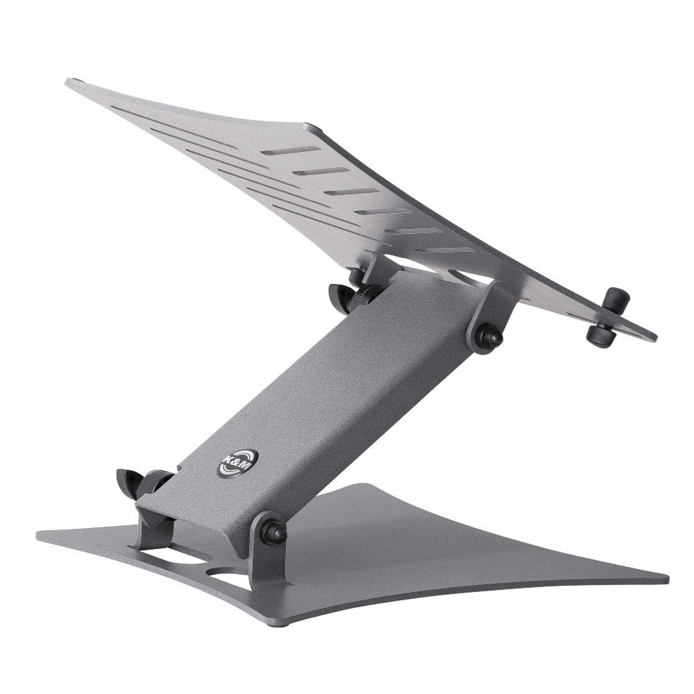 konig & meyer laptop stands grey konig & meyer 12195-000-87 laptop stand - gray   