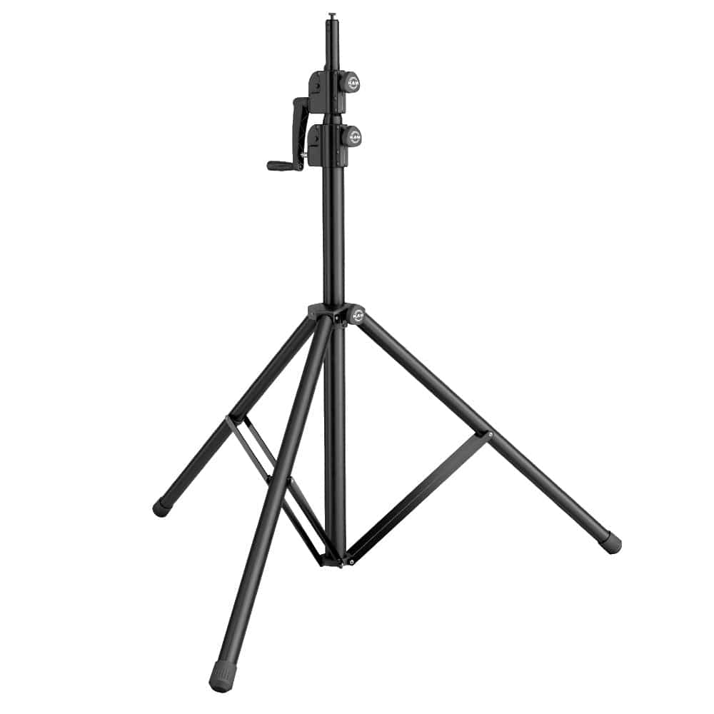 konig & meyer light stands konig & meyer 24730-000-55 3000 wind-up stand - black