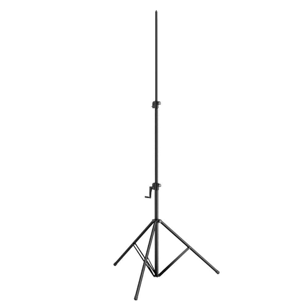 konig & meyer light stands konig & meyer 24740-000-55 4000 wind-up stand - black