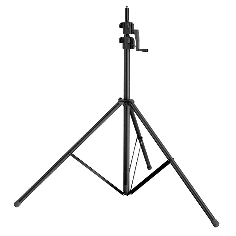 konig & meyer light stands konig & meyer 24740-000-55 4000 wind-up stand - black