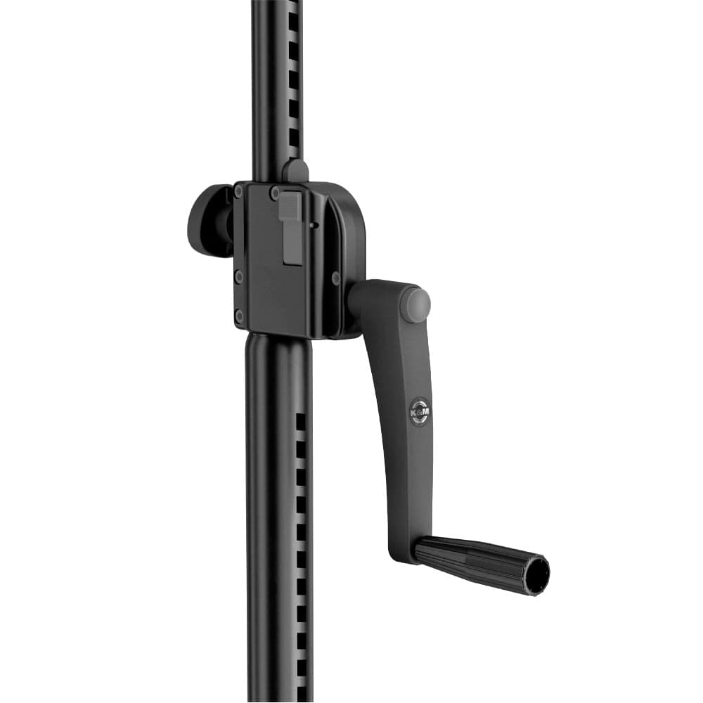 konig & meyer light stands konig & meyer 24740-000-55 4000 wind-up stand - black