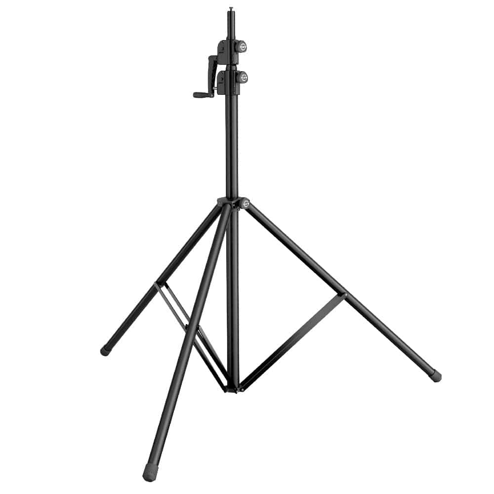 konig & meyer light stands konig & meyer 24740-000-55 4000 wind-up stand - black