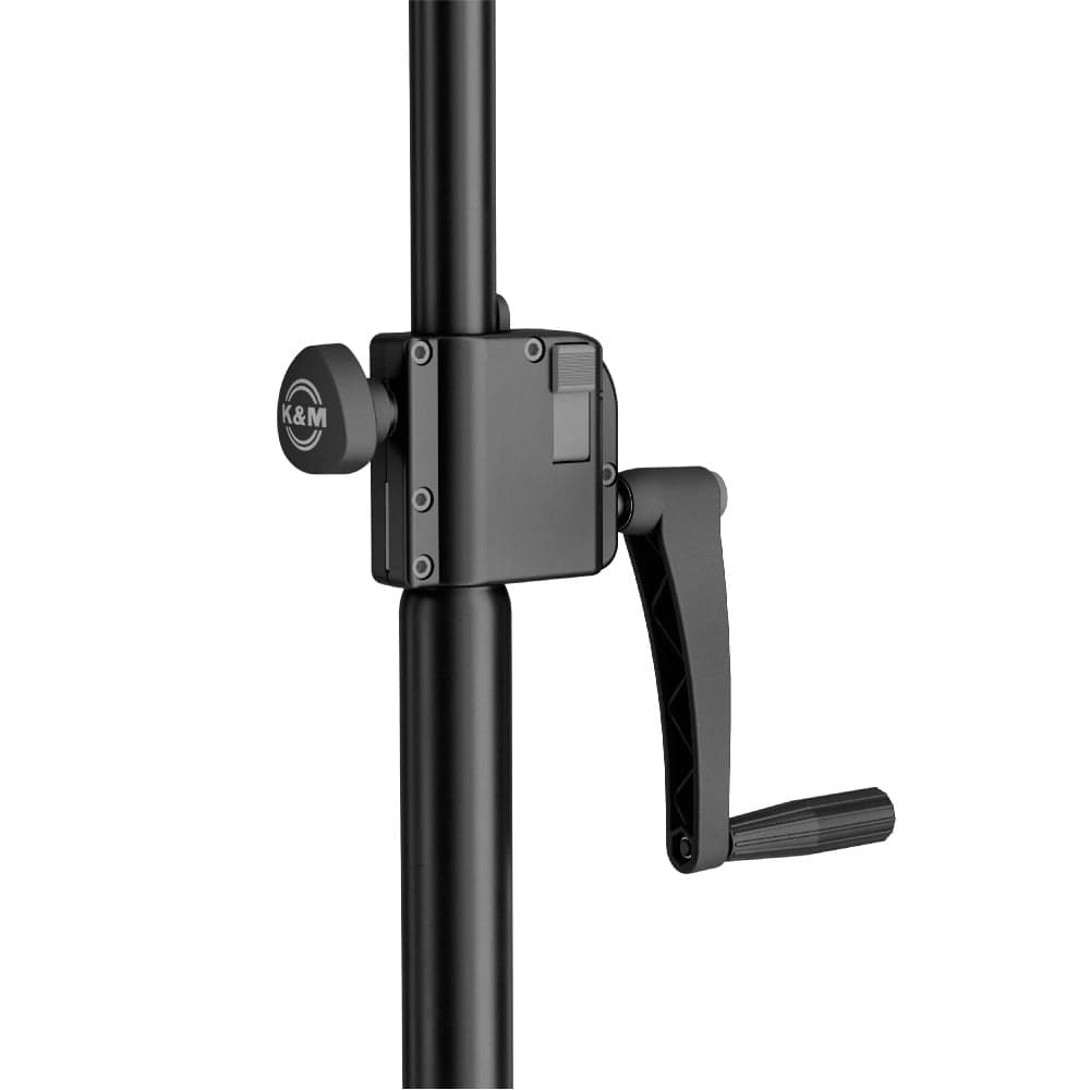 konig & meyer light stands konig & meyer 24740-000-55 4000 wind-up stand - black