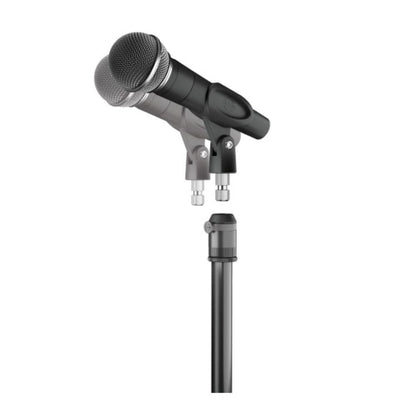 konig & meyer microphone accessories black konig & meyer 23900-300-55 quick release adapter for microphone   