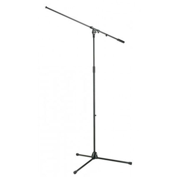 konig & meyer microphone stands konig meyer 21021 overhead microphone stand - black
