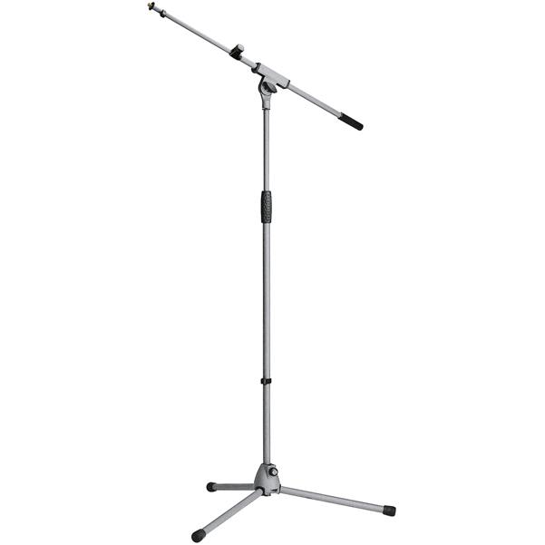 konig & meyer microphone stands konig & meyer 21080 microphone stand - gray
