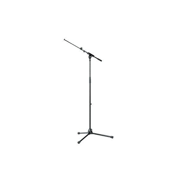konig & meyer microphone stands konig & meyer 2108030055 mic stand 3/8inch - black