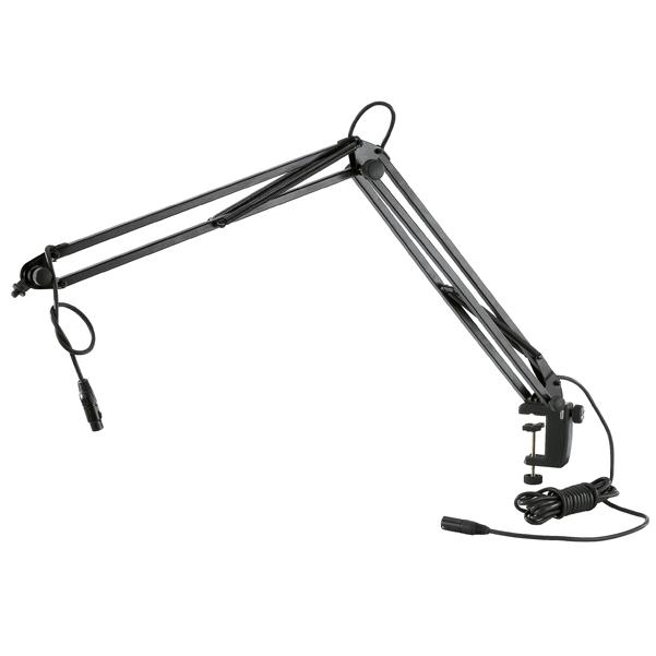 konig & meyer microphone stands konig & meyer 23850-311-55 microphone desk arm stand - black