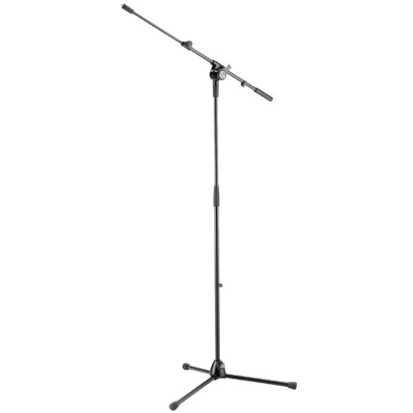 konig & meyer microphone stands konig & meyer 25600-300-55 microphone stand - black