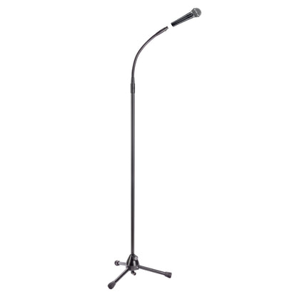 Konig & Meyer Microphone Stands Konig & Meyer 27500-000-55 XLR Microphone Stand with Gooseneck -Black