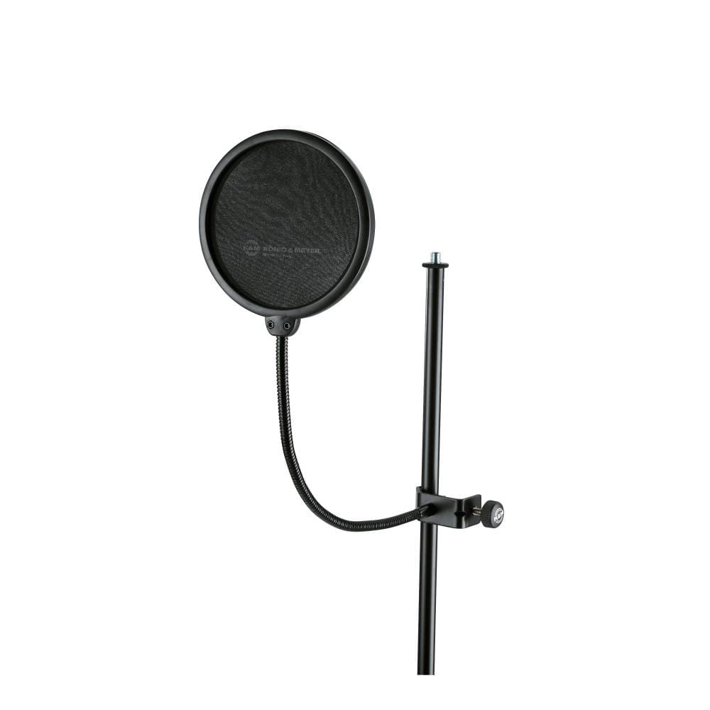 konig & meyer microphone stands konig & meyer 30700 000 55 pop filter microphone stand