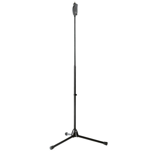 konig & meyer microphone stands konig meyer, mic stand, one-hand-mic stand, 3/8inch tripod -black - garage sale
