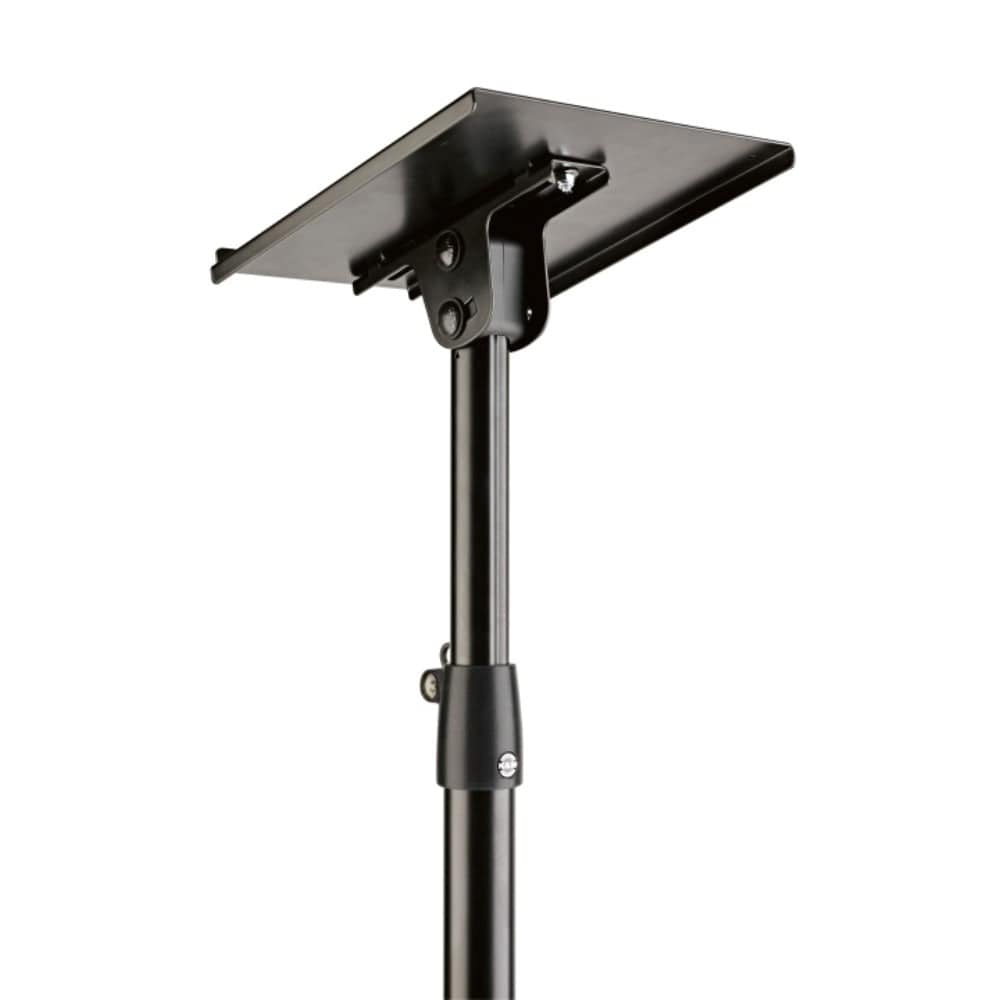 konig & meyer monitor stands konig & meyer 26754 000 55 monitor stand with tiltable plate - black