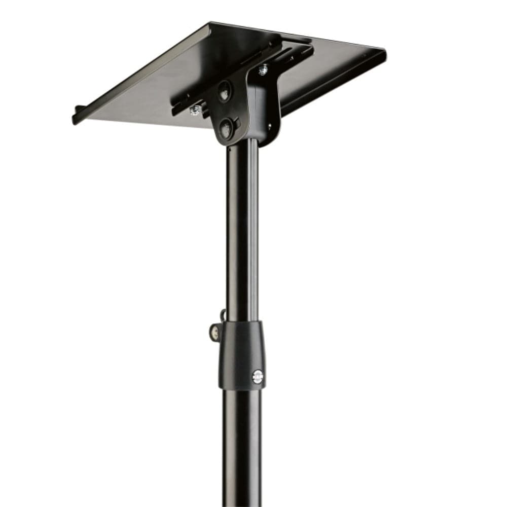 konig & meyer monitor stands konig & meyer 26754 000 55 monitor stand with tiltable plate - black