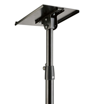 konig & meyer monitor stands konig & meyer 26754 000 55 monitor stand with tiltable plate - black