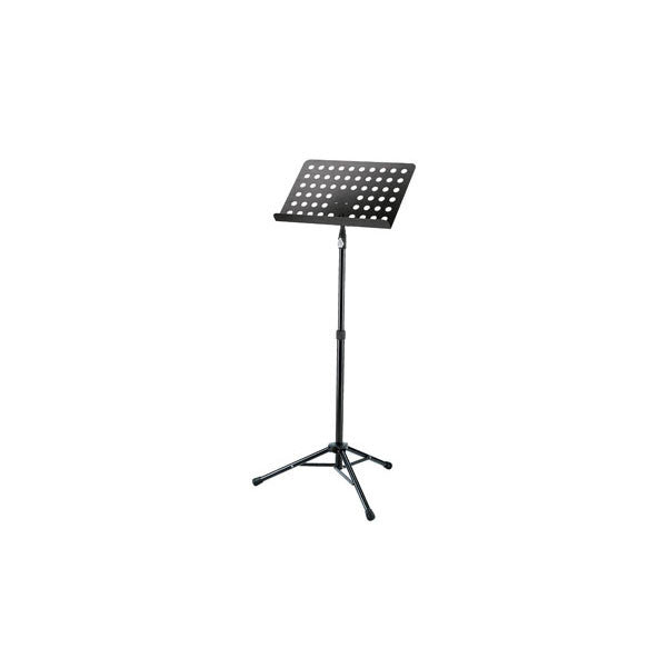 konig & meyer music stands konig & meyer 11980-000-55 one-hand orchestra music stand black
