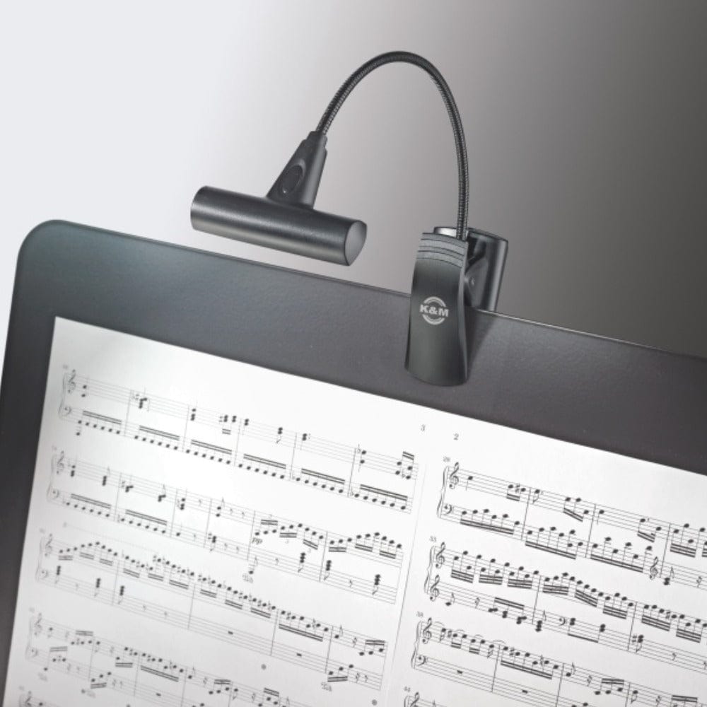 konig & meyer music stands konig & meyer 12247 000 55 music stand light with t model led flexlight