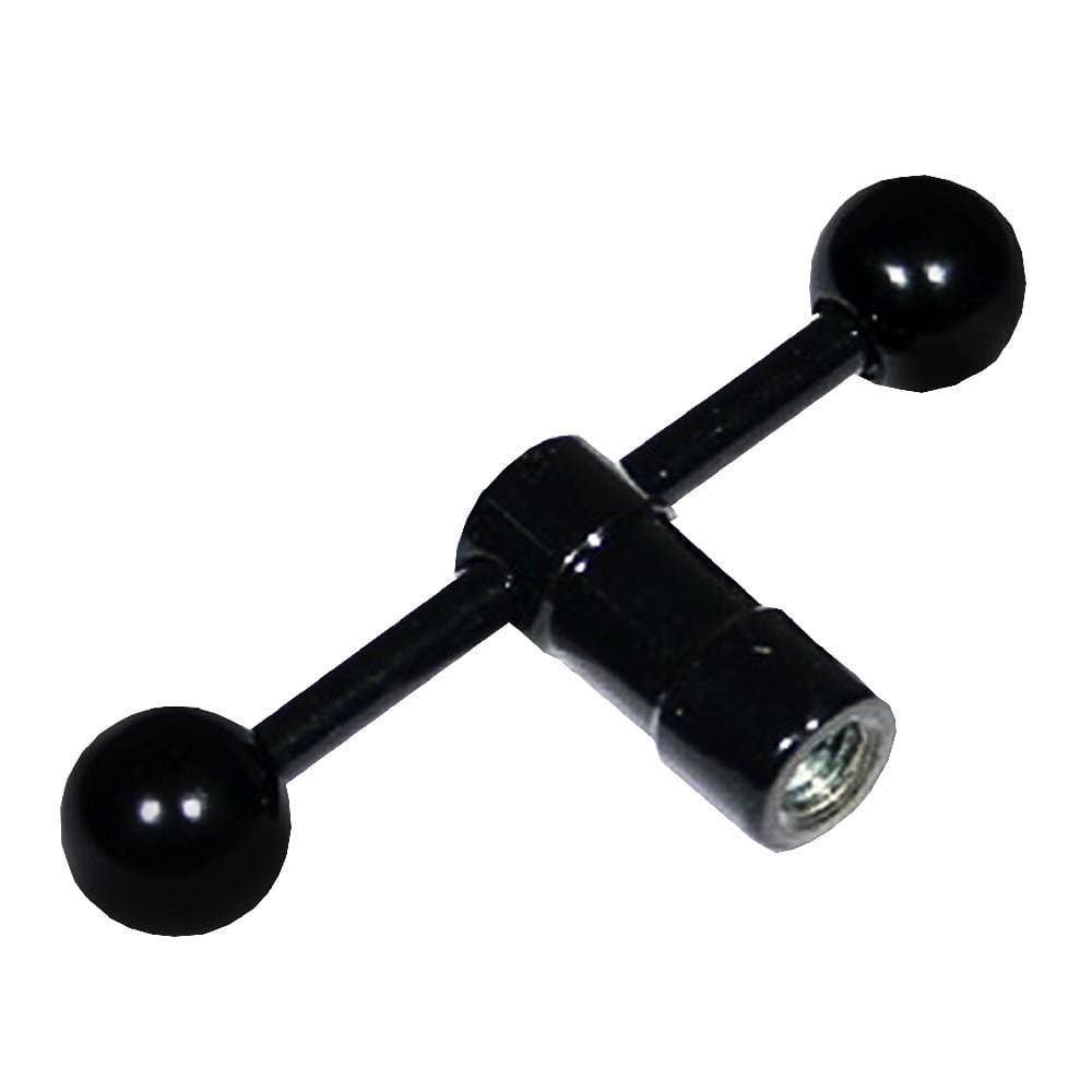 konig & meyer parts and hardware konig & meyer 6 30351 1 55 toggle with nut spare part - black