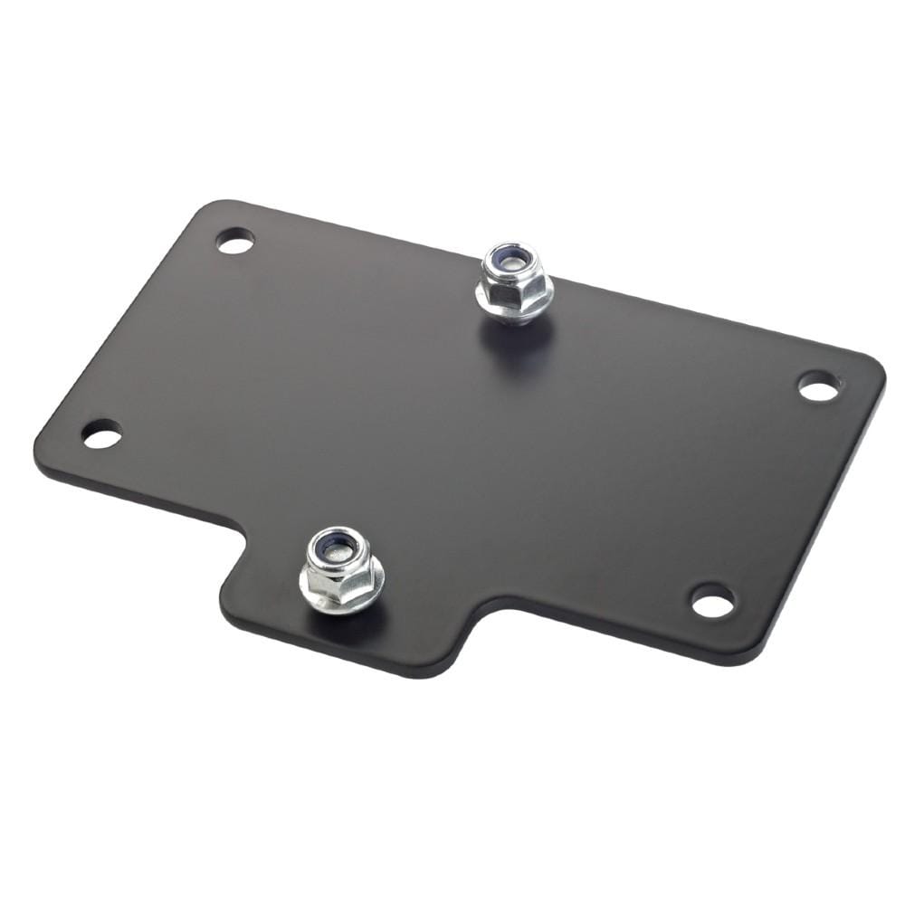konig & meyer speaker mounts konig & meyer 24357 universal mounting bracket adapter panel 4- black