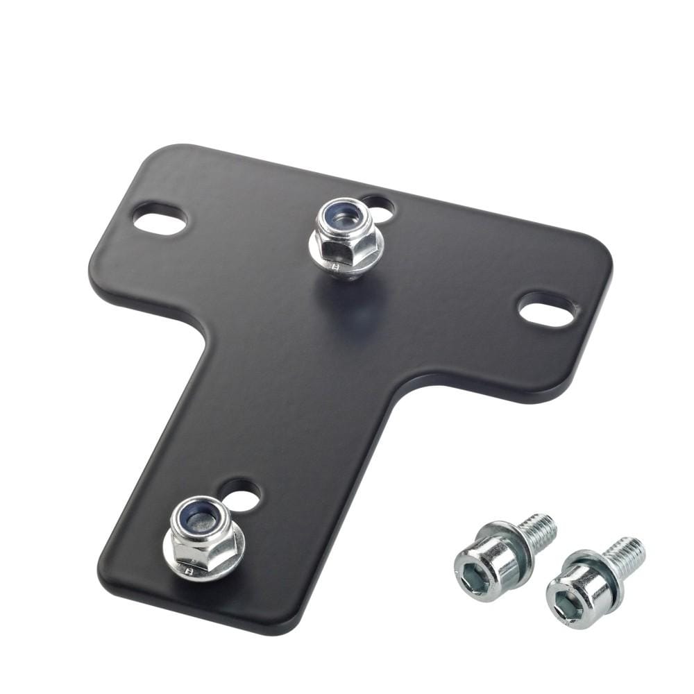 konig & meyer speaker mounts konig & meyer 24359 universal mounting bracket adapter panel 6- black