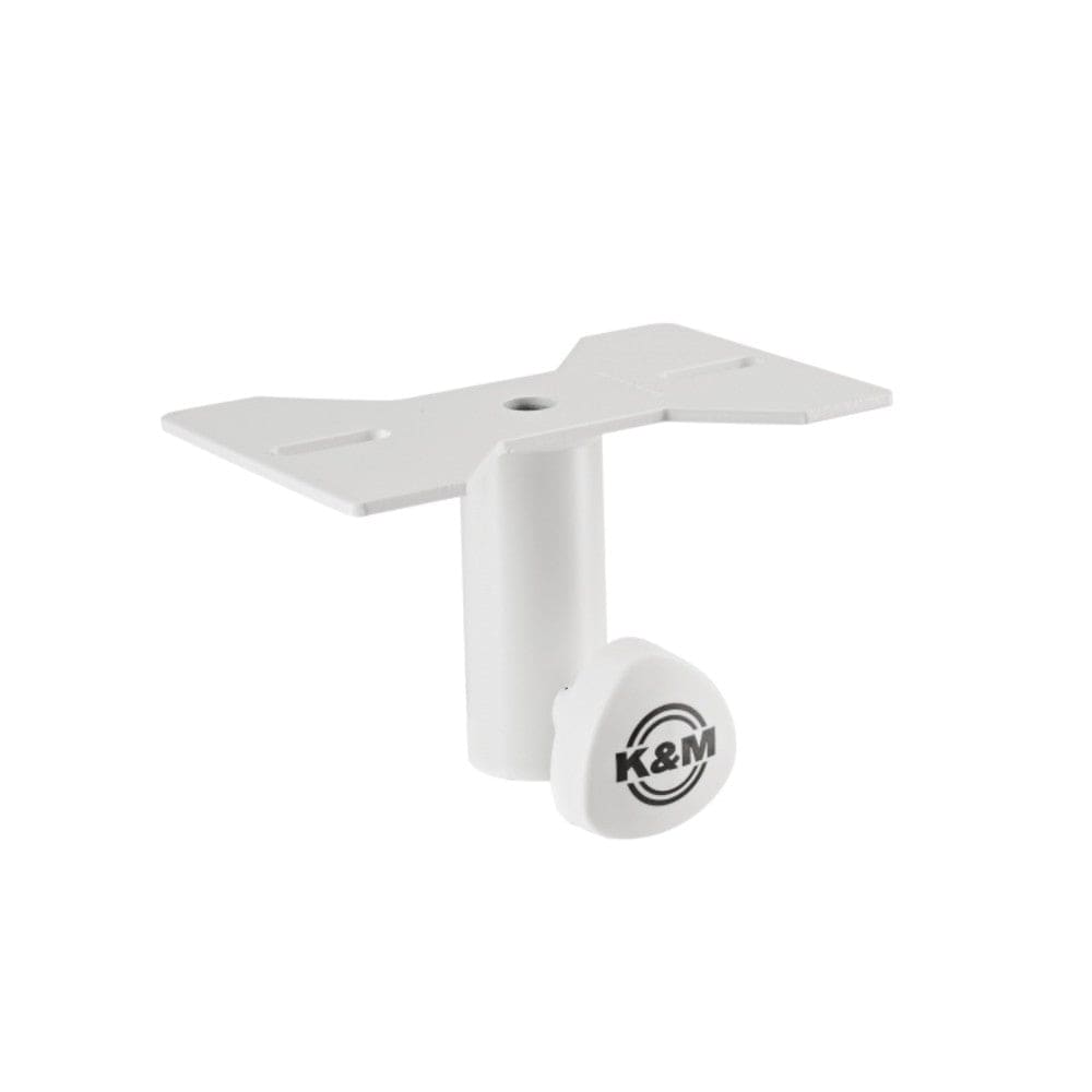 Konig & Meyer Speaker Mounts White Konig & Meyer 19580 000 Mounting Bracket Adapter Plate #color_white