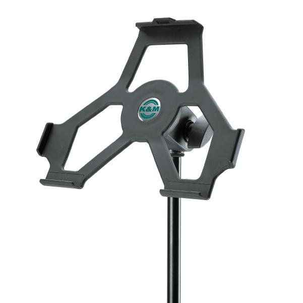 konig & meyer tablet stands and holders konig & meyer 19712 ipad stand holder - black 3/8-inch