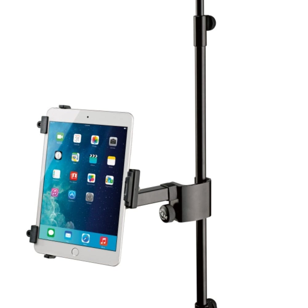 konig & meyer tablet stands and holders konig & meyer 19796 000 55 universal tablet pc holder - black