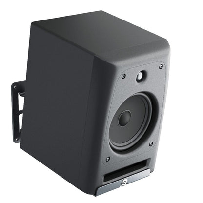 konig & meyer wall speakers konig & meyer 24166 000 55 medium wall mount speaker - black