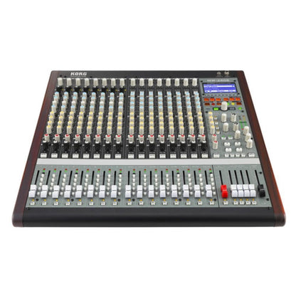 korg digital mixers korg mw-2408 24x8x2 hybrid analog / digital mixer- black