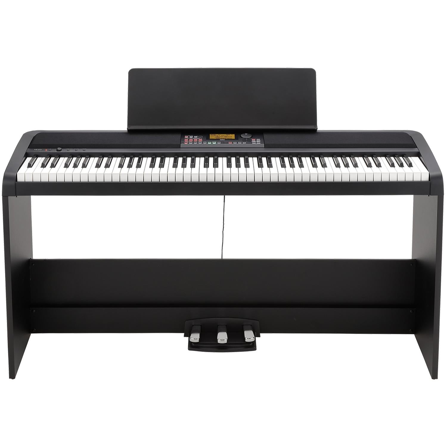 Korg Digital Pianos Black Korg XE20SP Digital Ensemble Piano