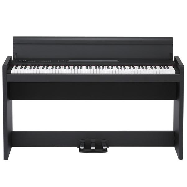 Korg Digital Pianos Rosewood Grain with Black Finish Korg LP-380U 88 Key Digital Piano