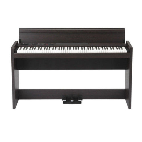 korg digital pianos rosewood korg lp-380u 88 key digital piano  #color_rosewood,style_piano-with-stand