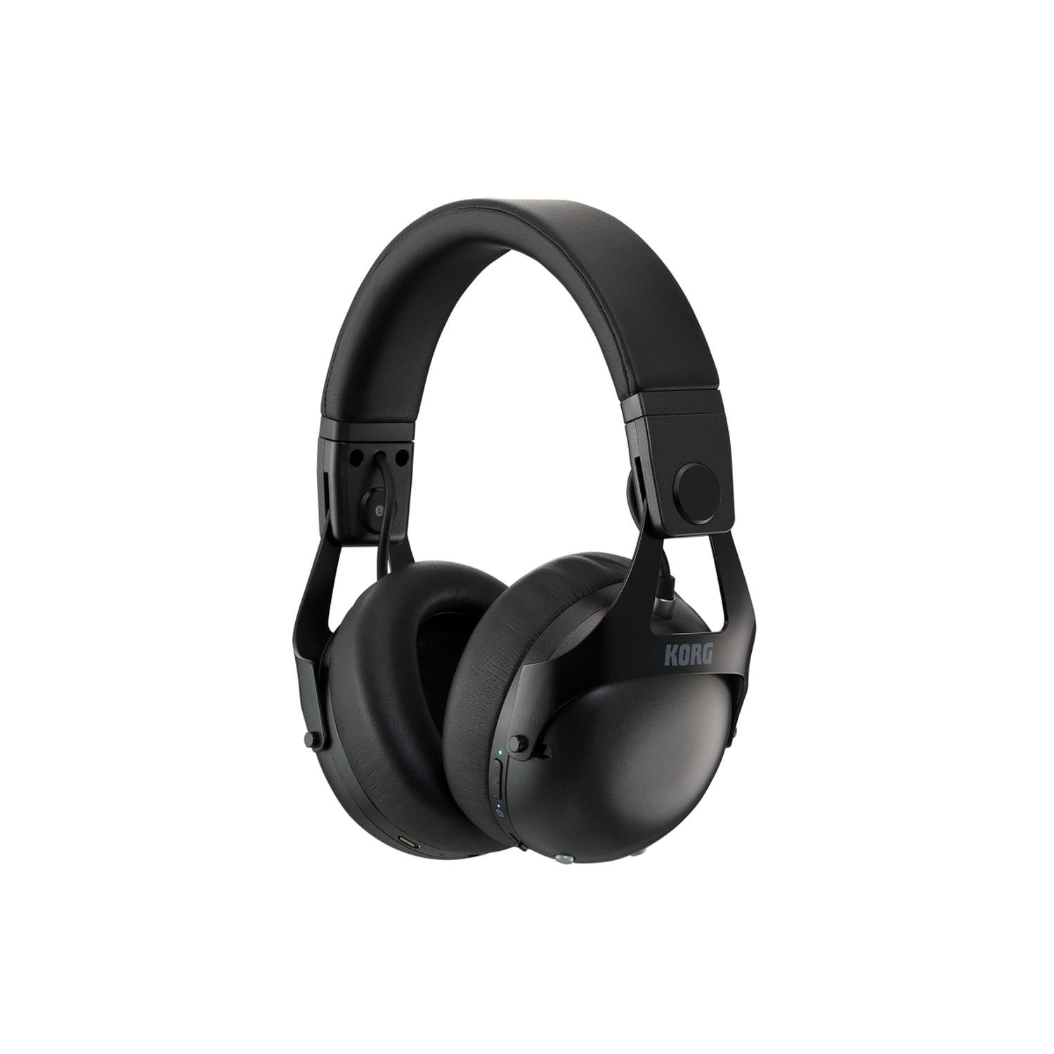 Korg Dj Headphones Black Korg NC Q1 Smart Noise Cancelling Dj Headphone