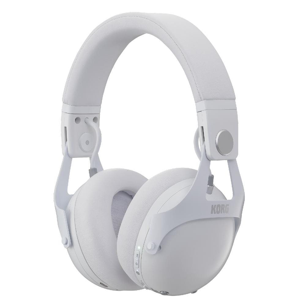 korg dj headphones white korg nc q1 smart noise cancelling dj headphone   #color_white