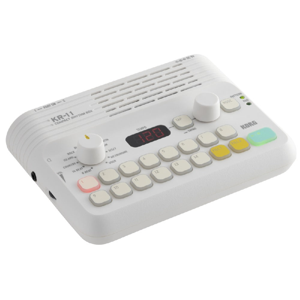 Korg Drum Modules Korg KR-11 Compact Rhythm Box Electronic Drum Machine