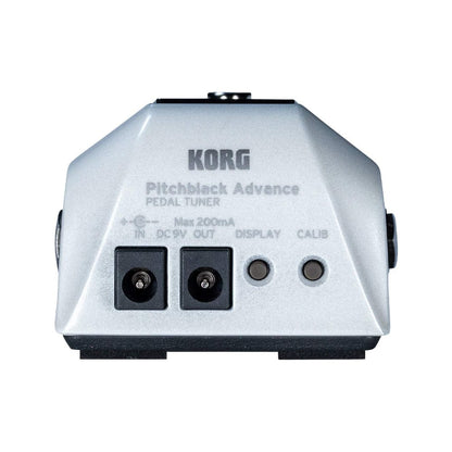 Korg Effect Pedals Korg PBAD Pitchblack Advance Pedal Tuner White