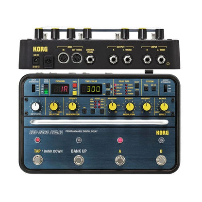 korg effect pedals korg sdd-3000 programmable digital delay pedal