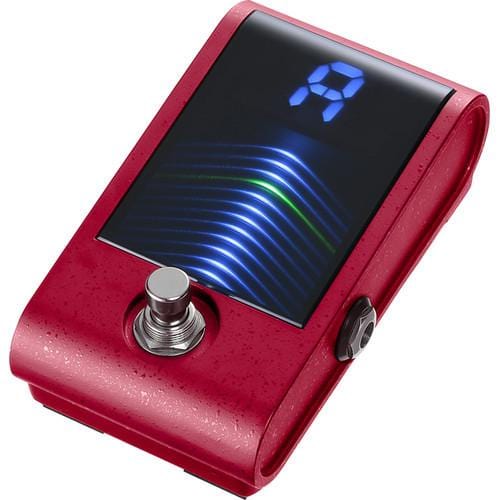 korg effect pedals red korg pitchblack custom pedal tuner with true signal bypass      #color_red