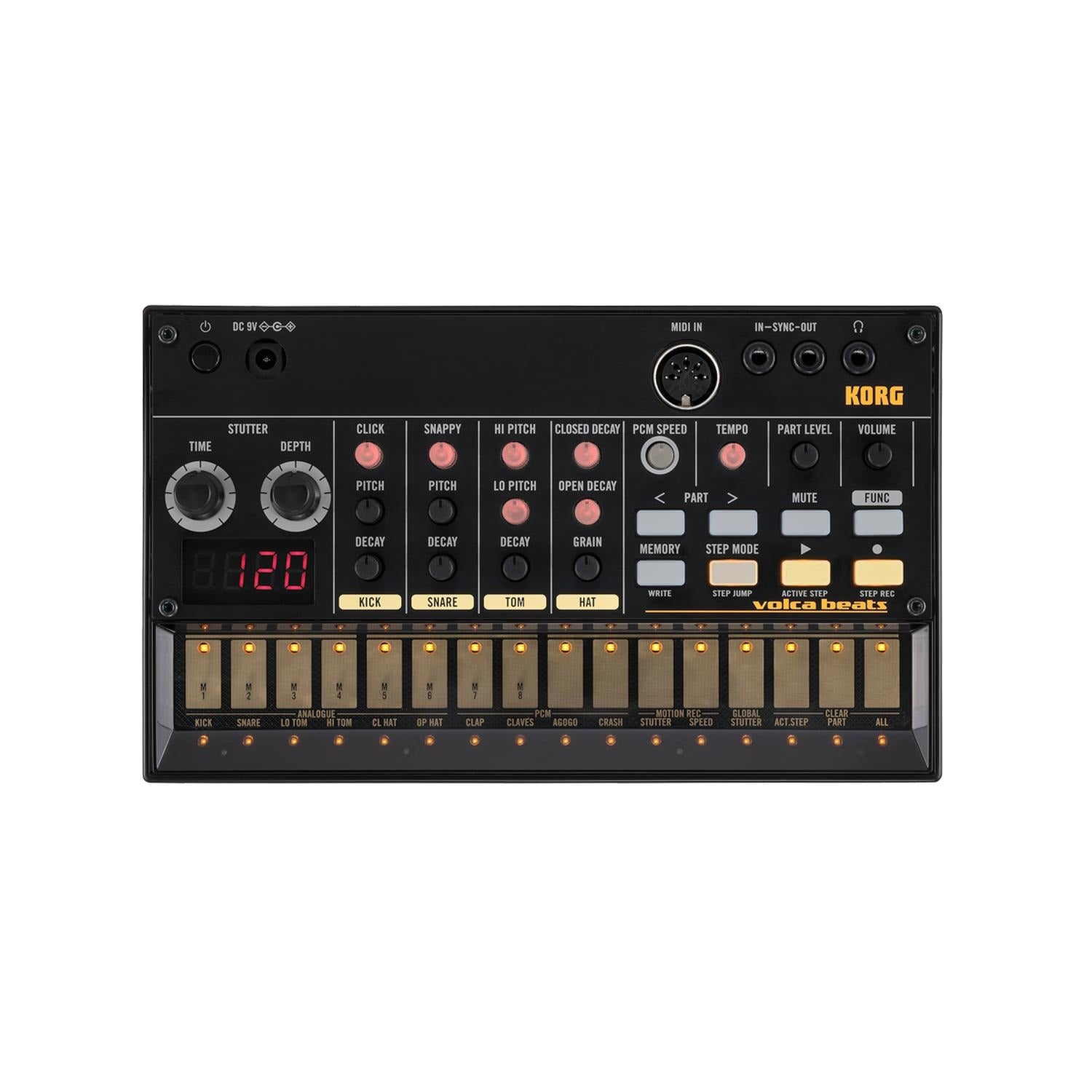 Korg Groove Production Korg Volca Beats Analog Drum Machine