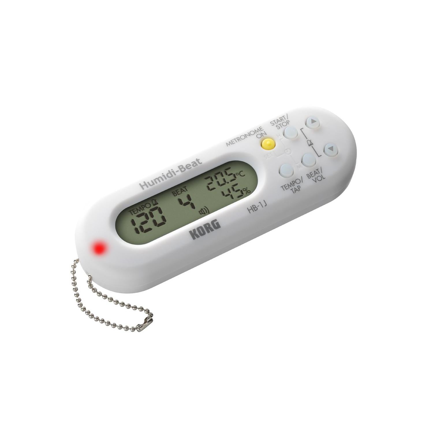 Korg Metronomes Korg HB-1 Humidi-Beat Metronome Hygrometer - White