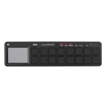korg midi interfaces black korg nanopad2 slim-line usb midi interface    