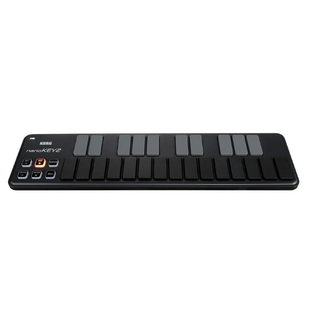 Korg Midi Keyboards Korg nanoKEY2 25-Key USB Midi Keyboard Controller